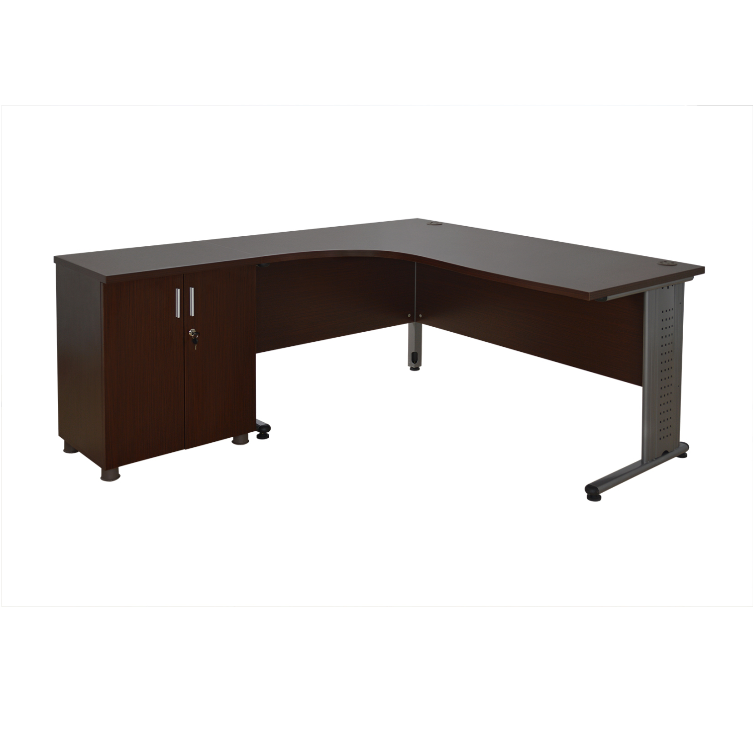 set-grafeioy-2tmch-se-chroma-wenge-fb102 ΣΕΤ ΓΡΑΦΕΙΟΥ 2ΤΜΧ ΣΕ ΧΡΩΜΑ WENGE HM10201.02L - Image 1