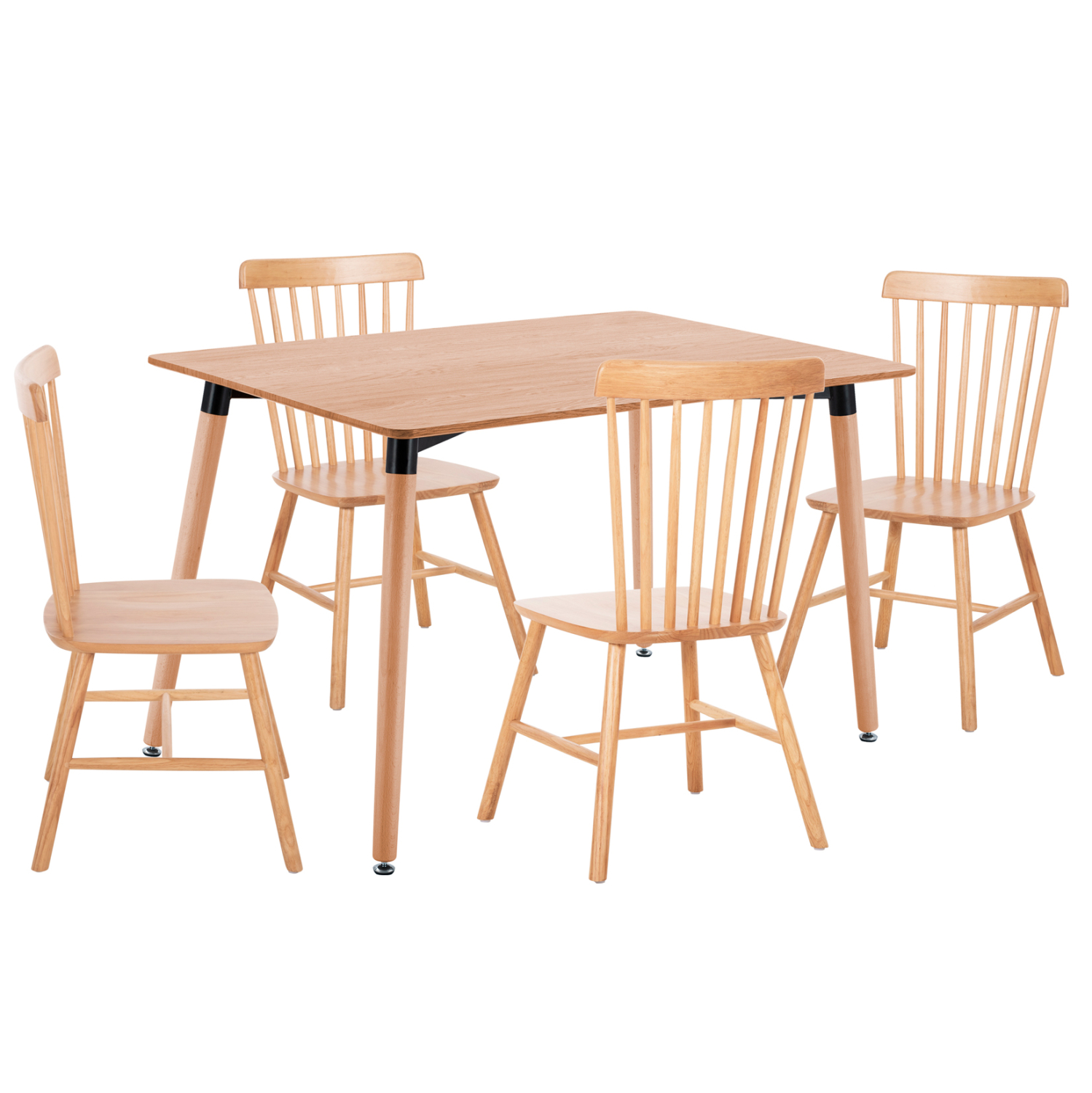 set-trapezarias-5tmch-fb921183-mdf-top-x ΣΕΤ ΤΡΑΠΕΖΑΡΙΑΣ 5ΤΜΧ LUCIEN HM21183 MDF TOP & ΞΥΛΟ ΟΞΙΑΣ ΣΕ ΦΥΣΙΚΟ ΧΡΩΜΑ - Image 1