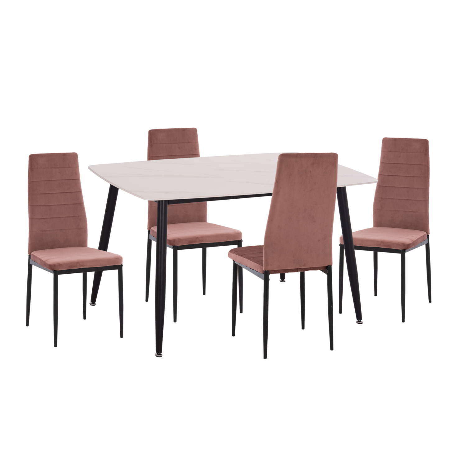 set-trapezarias-5tmch-fb92126401-keramik ΣΕΤ ΤΡΑΠΕΖΑΡΙΑΣ 5ΤΜΧ RAVEN HM21264.01 ΚΕΡΑΜΙΚΟ TOP ΛΕΥΚΟ ΜΑΡΜΑΡΟ--ΒΕΛΟΥΔΟ ΣΑΠΙΟ ΜΗΛΟ - Image 1