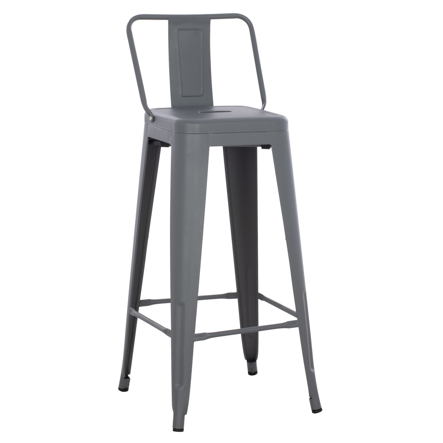 skampo-bar-metalliko-melita-me-plati-gkr ΣΚΑΜΠΟ BAR ΜΕΤΑΛΛΙΚΟ HM8643.10 MELITA ME ΠΛΑΤΗ ΓΚΡΙ 43Χ43Χ100Υεκ. - Image 1