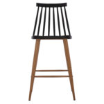ΣΚΑΜΠΟ ΜΠΑΡ VANESSA ΜΑΥΡΟ ΜΕΣΑΙΟΥ ΥΨΟΥΣ HM9300.02  43x45x97Υεκ. - Image 3