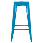 ΣΚΑΜΠΟ ΜΠΑΡ ΜΕΤΑΛΛΙΚΟ MELITA-PRO HM8642.48 ΣΕ ΜΠΛΕ 43x43x78Υεκ. - Image 3
