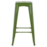 ΣΚΑΜΠΟ ΜΠΑΡ ΜΕΤΑΛΛΙΚΟ MELITA-PRO HM8642.53 ΣΕ LIGHT OLIVE GREEN 43x43x78Υεκ. - Image 3