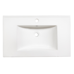 Νιπτήρας SLIM 75 γυαλιστερή πορσελάνη 75x46cm