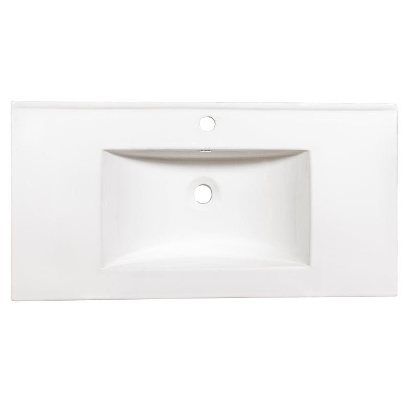 slim90 Νιπτήρας SLIM 90 γυαλιστερή πορσελάνη 90x46cm - Image 1