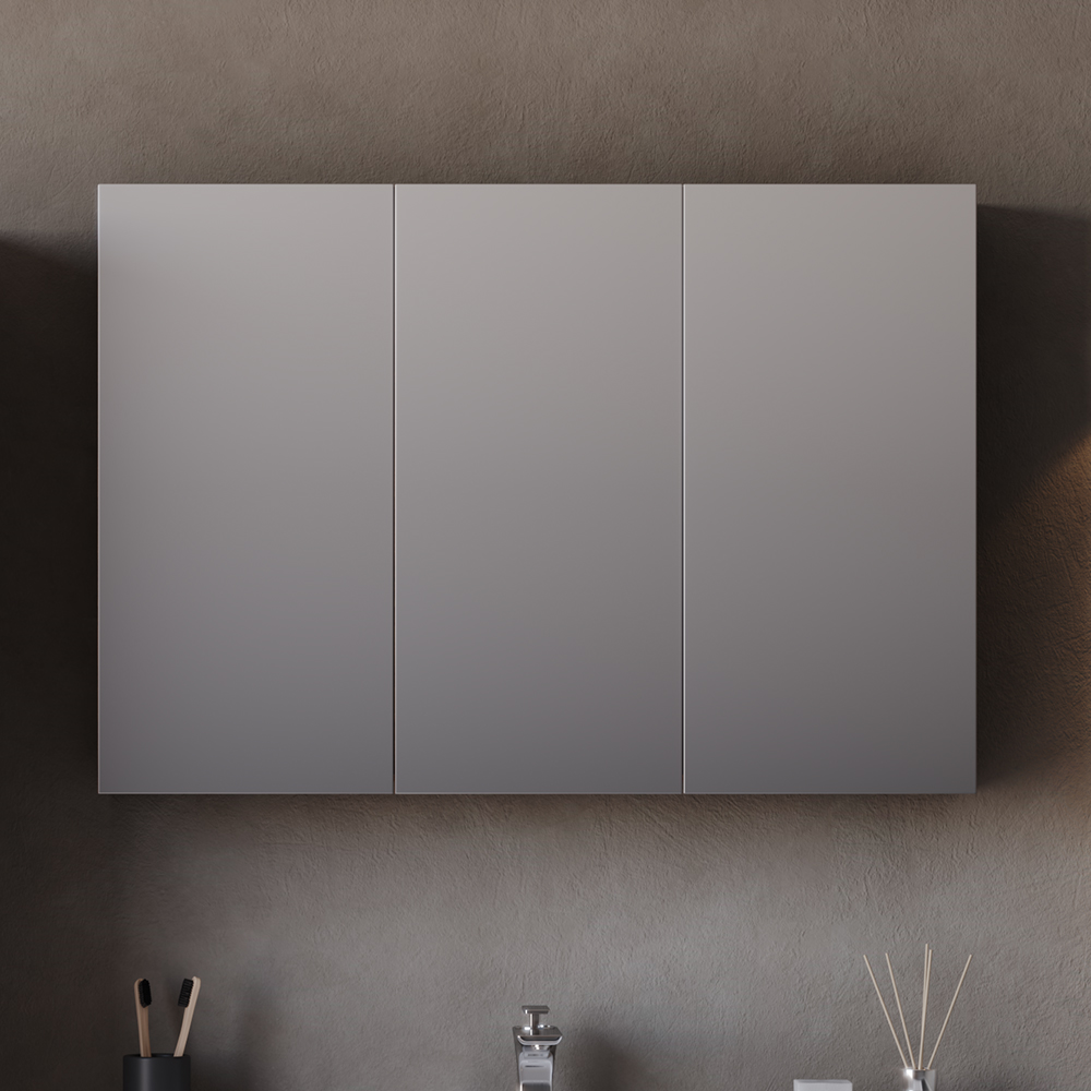 smile-100-mirror-1 ΚΑΘΡΕΦΤΗΣ SMILE 100cm. χρ BAROK MAT 3MSMI100ABM - Image 1