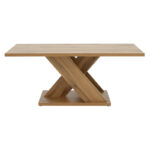Τραπέζι σαλονιού Solange pakoworld χρώμα sonoma 110x55x47.5εκ - Image 2