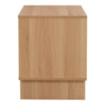 Κομοδίνο Jenfia pakoworld mdf σε φυσική απόχρωση 48x39x50,5εκ - Image 4