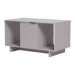 Τραπέζι σαλονιού Nalinda pakoworld taupe 100x55x55εκ - Image 8