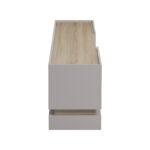 Έπιπλο τηλεόρασης Wendo pakoworld taupe-sonoma 200x37x47εκ - Image 9