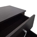 Κομοδίνο Athos pakoworld σε wenge απόχρωση 48x40x41.5εκ - Image 5