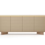 Μπουφές Semi K204 με φωτισμό φυσικό Boliwar + Cappucino 204x84x40cm