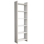 ΒΙΒΛΙΟΘΗΚΗ CLASSIKER HM9226.11 ΜΕΛΑΜΙΝΗΣ ΛΕΥΚH 48,5x22x160Υεκ. - Image 4