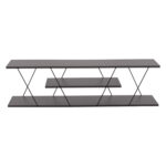 ΕΠΙΠΛΟ ΤΗΛΕΟΡΑΣΗΣ TARS HM8922.20 ΜΕΛΑΜΙΝΗ ΓΚΡΙ 120x32x33Yεκ. - Image 3