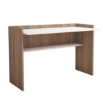 ΓΡΑΦΕΙΟ ΜΕΛΑΜΙΝΗΣ SONAMA ΛΕΥΚΟ CLASSIKER 118x58x80Υεκ.HM9227.12 - Image 7