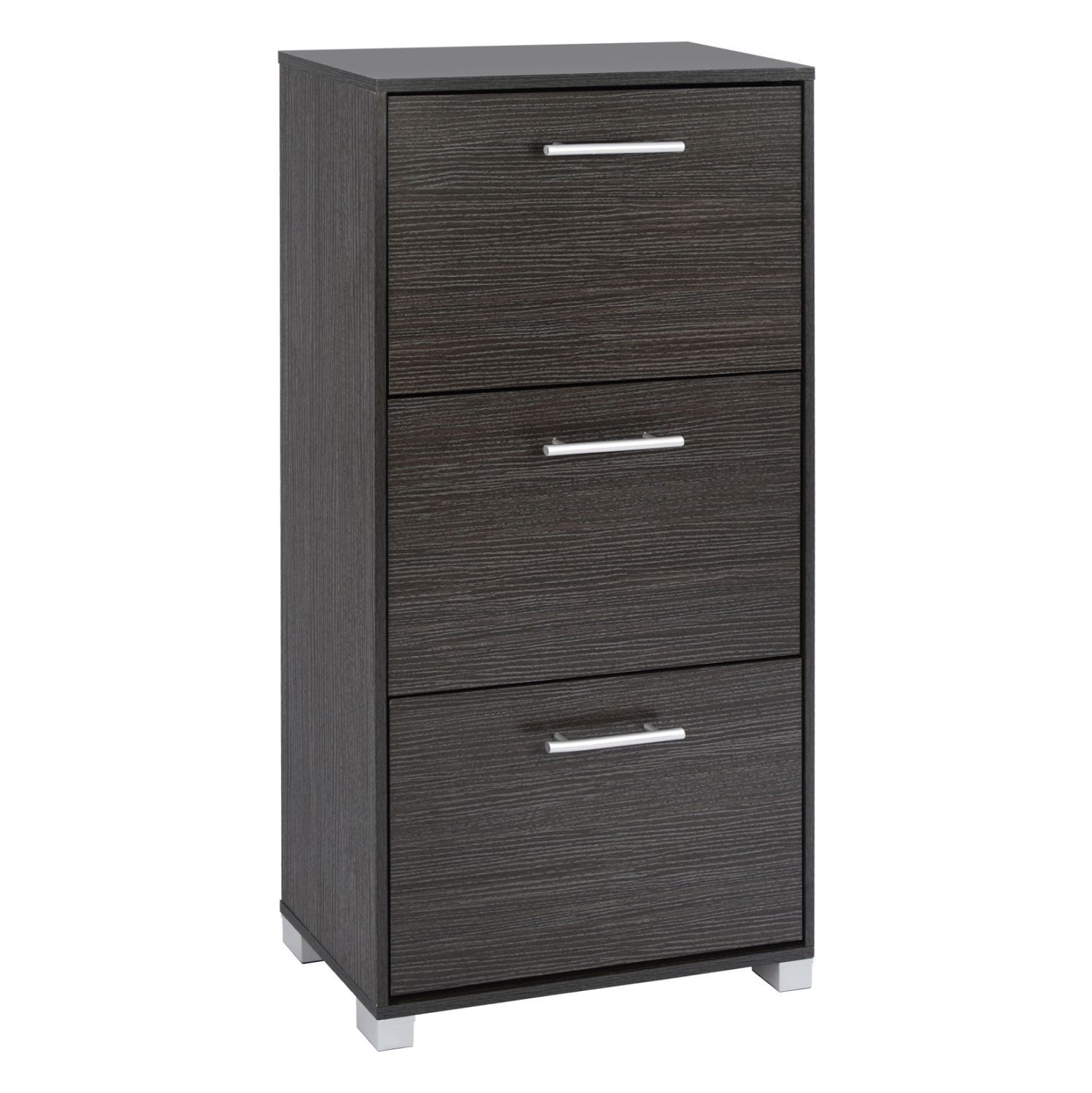 papoytsothiki-melaminis-fb9222101-zebran ΠΑΠΟΥΤΣΟΘΗΚΗ 3ΘΕΣΕΩΝ DAVINA HM2221.01 ΜΕΛΑΜΙΝΗ ZEBRANO 62Χ24Χ110Υεκ. - Image 1