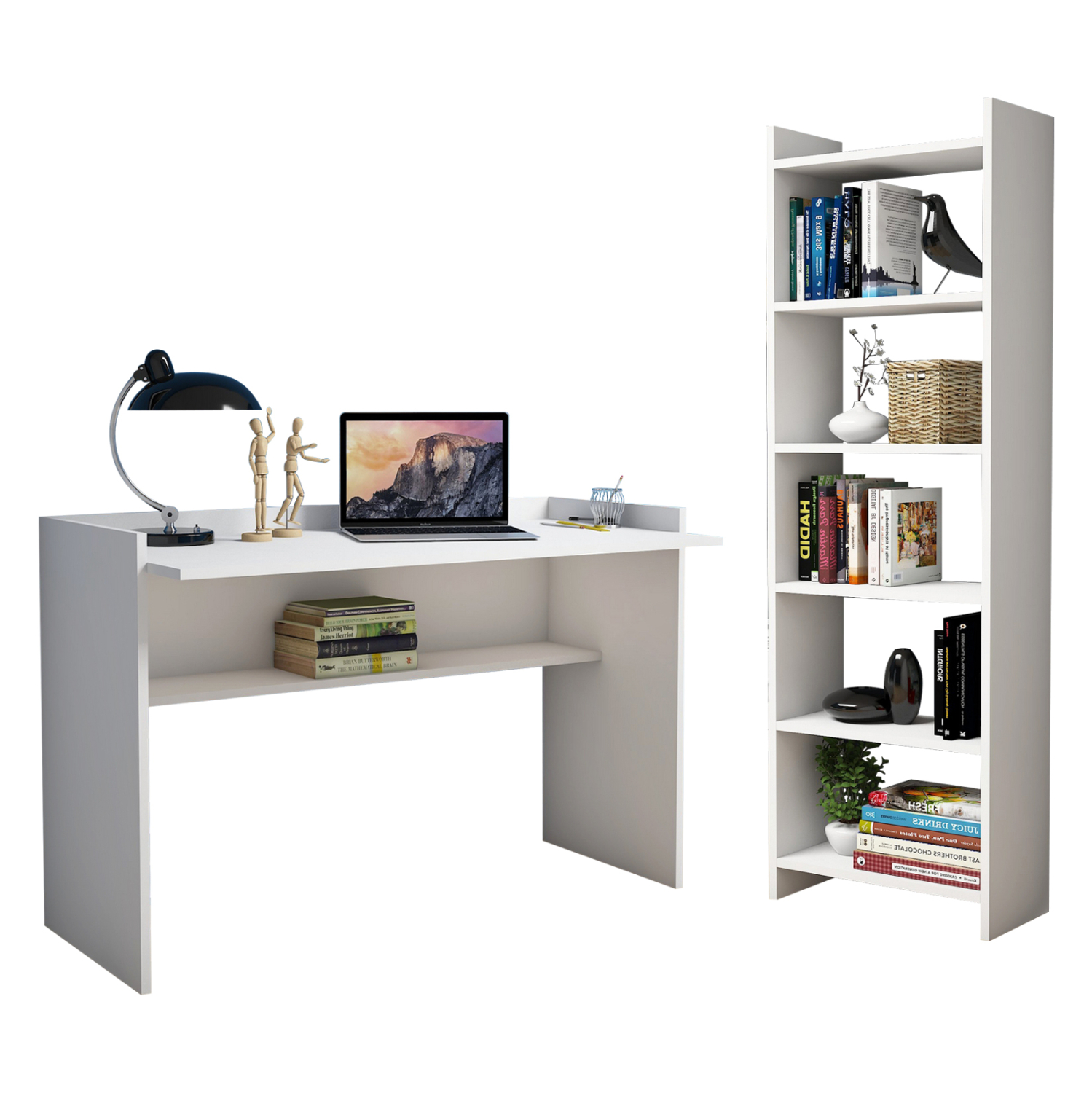 set-grafeioy-2-tmch-fb91177411-leyko ΣΕΤ ΓΡΑΦΕΙΟΥ 2ΤΜΧ HM11774.11 ΛΕΥΚΗ ΜΕΛΑΜΙΝΗ - Image 1