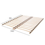 ΣΕΤ ΚΡΕΒΑΤΟΚΑΜΑΡΑΣ 6ΤΜΧ ADLER HM11759.03 ΜΕΛΑΜΙΝΗ ΛΕΥΚΗ-ΓΙΑ ΣΤΡΩΜΑ 160x200εκ - Image 3
