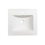 Νιπτήρας SLIM 50 γυαλιστερή πορσελάνη 50x46cm