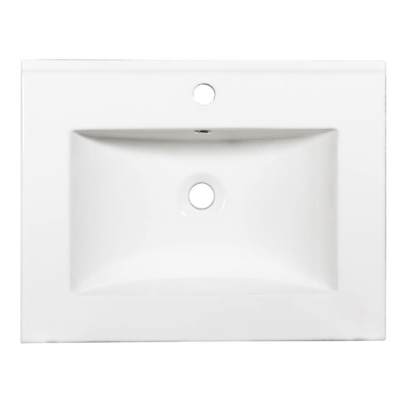 slim60 Νιπτήρας SLIM 60 γυαλιστερή πορσελάνη 60x46cm - Image 1
