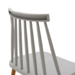 Καρέκλα Aurora pakoworld γκρι pp-φυσικό μεταλλικό πόδι 42x49.5x77εκ - Image 4