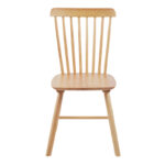 Καρέκλα Bristol pakoworld rubberwood σε φυσική απόχρωση 45x51x86εκ - Image 5