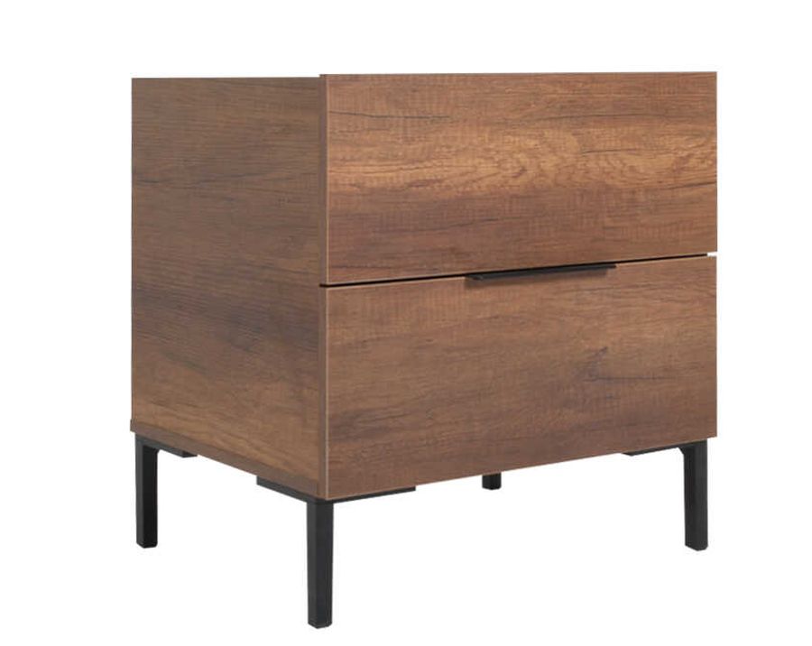 AD_KMD-1720-OO-1_2 Κομοδίνο KMD-1720-OO Oryana Καρυδιά 55x59x44cm - Image 1
