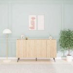 Μπουφές KNS-740-FF Luna Φυσικό Florida Oak 180x100x43cm - Image 2