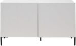 Έπιπλο Τηλεόρασης TVC-722-DD Roma Λευκό 120x70x43cm