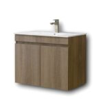 Σετ Έπιπλο Μπάνιου OMEGA GREY OAK 75 9SOM075GO0 Πάγκο 72x44x60cm - Image 4