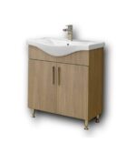 Σετ Έπιπλο Μπάνιου SIENA HARMONY NEW 75 9SSI075HN0W Πάγκο 72x34x83cm - Image 6