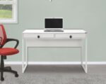 Γραφείο CMS-922-DD Connect με συρτάρια Λευκό 120x75x60cm - Image 2