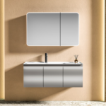 ΣΕΤ ΜΠΑΝΙΟΥ HERA 100cm χρ.LIGHT GREY ΠΟΛΥΑΙΘΥΛΕΝΙΟ (HDPE High Density)