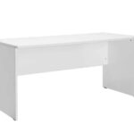 Γραφείο NMS-160-PP New York Λευκό High gloss 160x75x76cm