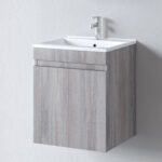 Πάγκος OMEGA GREY OAK 50 S3BOM050GO0 51x44x60, Νιπτήρας 50x45