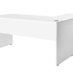 Γραφείο RMS-320-DD γωνιακό Rio Λευκό 160x75x144cm