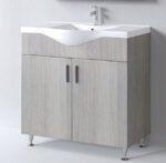 Σετ Έπιπλο Μπάνιου SIENA HARMONY NEW 90 9SSI090HN0W Πάγκο 90x34x83cm - Image 3
