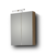Σετ Έπιπλο Μπάνιου SIENA SONOMA DARK 55 9SSI055SD0W Πάγκο 51x34x83cm - Image 4