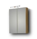 Σετ Έπιπλο Μπάνιου SIENA HARMONY NEW 55 9SSI055HN0W Πάγκο 51x34x83cm - Image 7