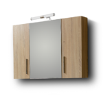 Σετ Επίπλου Mπάνιου SIENA SONOMA 100 9SSI100SN0W Πάγκο 96x34x83cm - Image 7
