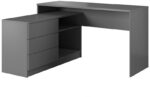 Γραφείο ΤΕΟ Γραφίτης 138x76x50,4-110cm