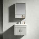 ΣΕΤ ΜΠΑΝΙΟΥ THALEIA 50cm χρ.SILVER GREY ΠΟΛΥΑΙΘΥΛΕΝΙΟ (HDPE High Density)