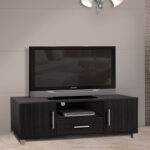 ΕΠΙΠΛΟ ΤΗΛΕΟΡΑΣΗΣ MACIE ΜΕΛΑΜΙΝΗΣ HM2203.01 ZEBRANO 120x40x39Y εκ. - Image 2