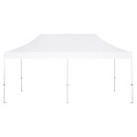 GAZEBO ΕΠΑΓΓΕΛΜΑΤΙΚΟ ΒΑΡΕΩΣ ΤΥΠΟΥ CRESSEN HM6307 ΠΤΥΣΣΟΜΕΝΟ ΑΛΟΥΜΙΝΙΟΥ 3x6x3,4Y - Image 3