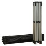 GAZEBO ΕΠΑΓΓΕΛΜΑΤΙΚΟ ΒΑΡΕΩΣ ΤΥΠΟΥ CRESSEN HM21097.01 ΠΤΥΣΣΟΜΕΝΟ ΑΛΟΥΜΙΝΙΟΥ 3x3x3,4Yεκ - Image 3