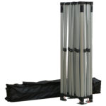 GAZEBO ΕΠΑΓΓΕΛΜΑΤΙΚΟ ΒΑΡΕΩΣ ΤΥΠΟΥ CRESSEN HM21098.01 ΠΤΥΣΣΟΜΕΝΟ ΑΛΟΥΜΙΝΙΟΥ 3x4,5x3,4Yμ - Image 3