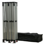 GAZEBO ΕΠΑΓΓΕΛΜΑΤΙΚΟ ΒΑΡΕΩΣ ΤΥΠΟΥ CRESSEN HM21099.01 ΠΤΥΣΣΟΜΕΝΟ ΑΛΟΥΜΙΝΙΟΥ 3x6x3,4Yμ - Image 3