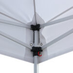 GAZEBO ΕΠΑΓΓΕΛΜΑΤΙΚΟ ΒΑΡΕΩΣ ΤΥΠΟΥ CRESSEN HM21097.01 ΠΤΥΣΣΟΜΕΝΟ ΑΛΟΥΜΙΝΙΟΥ 3x3x3,4Yεκ - Image 5