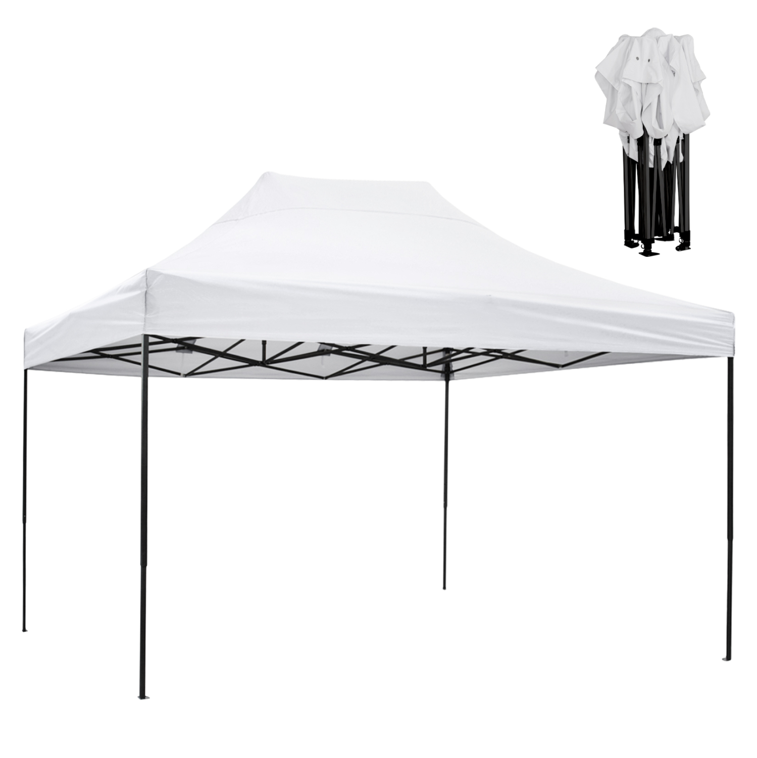kioski-gazebo-fb96311-ptyssomeno-skeleto ΚΙΟΣΚΙ/GAZEBO MATTHEW HM6311 ΠΤΥΣΣΟΜΕΝΟ-ΣΚΕΛΕΤΟΣ ΜΕΤΑΛ.ΜΑΥΡΟΣ-ΛΕΥΚΟ ΥΦΑΣΜΑ 3x4,5x3,10Yμ - Image 1