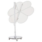 ΟΜΠΡΕΛΑ ΜΕ ΒΑΣΗ ΣΕΙΡΑ CANNOPY (flower) HM21286.02 ΑΛΟΥΜΙΝΙΟ-ΓΡΑΝΙΤΗΣ-ΛΕΥΚΟ 2,38x2,2μ - Image 5